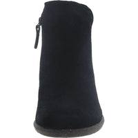 Wilrose Frost Womens Leather Zip Up Ankle Boots