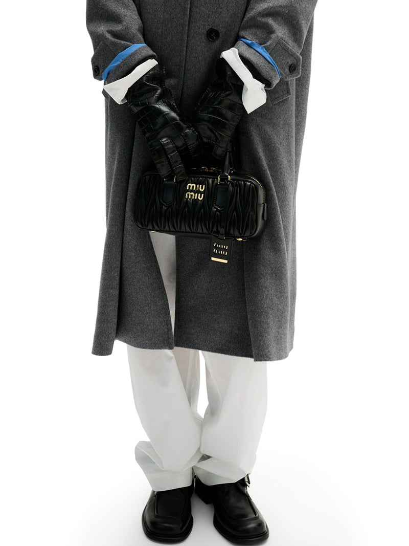 Miu Miu Women Arcadie Bag In Quilted Nappa