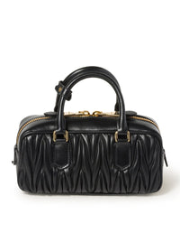 Miu Miu Women Arcadie Bag In Quilted Nappa