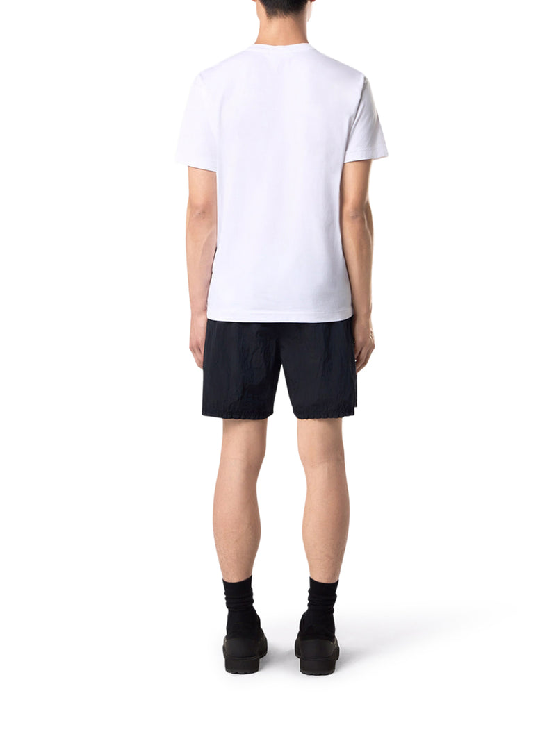 Stone Island Men Short-Sleeve T-Shirt With Compass Patch