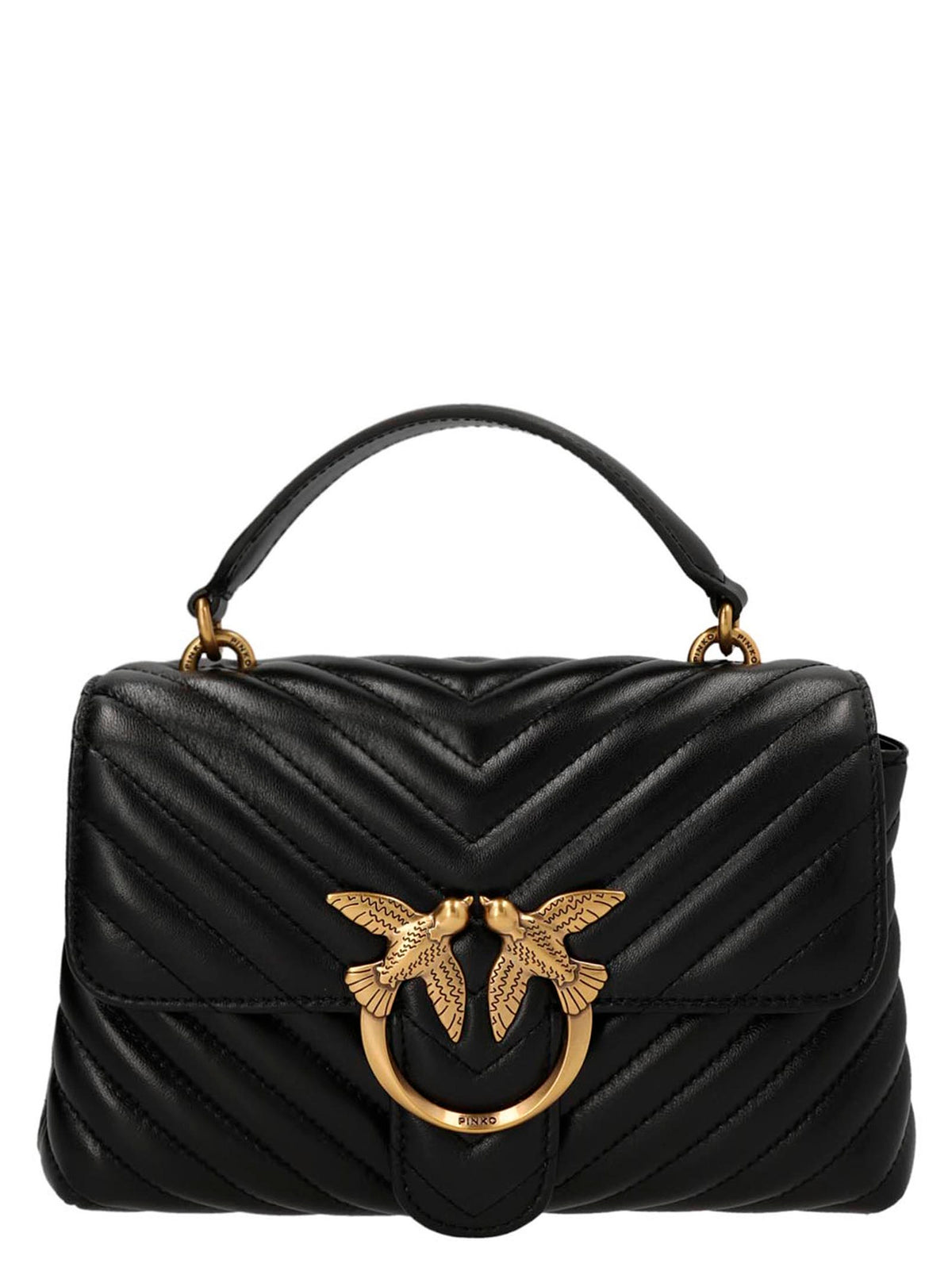 Pinko Women Hand Bag 'Big Lady Love Bag Puff Chevron'