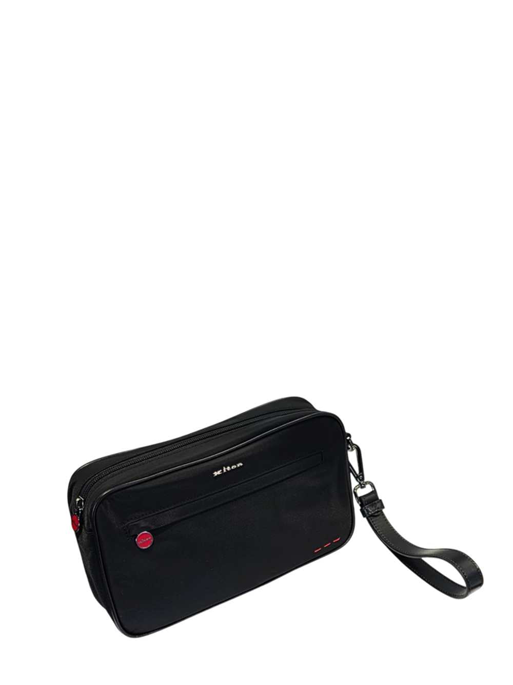Kiton Men Black Pouch