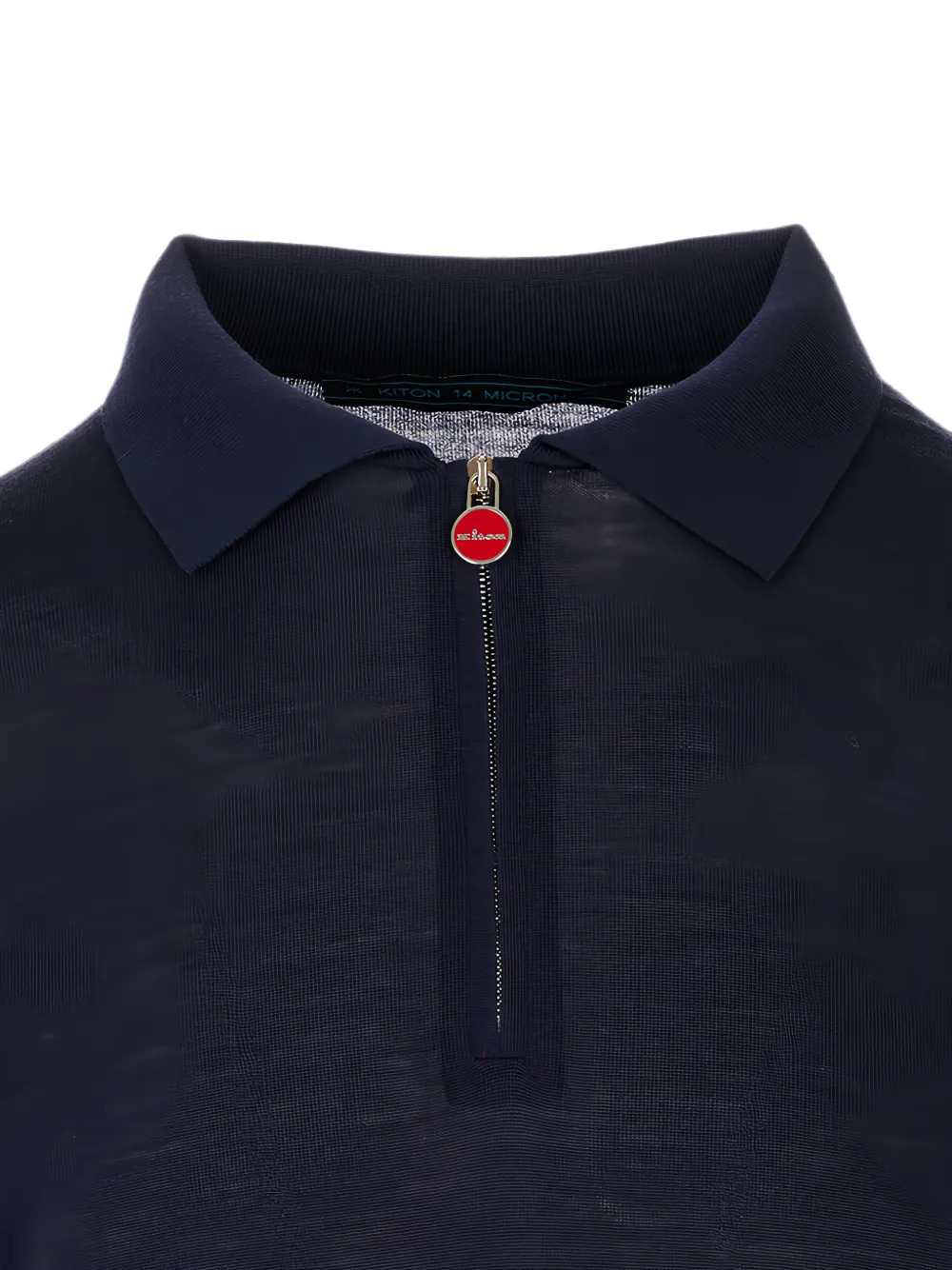 KITON Kiton Men Zip-Neck Polo Sweater
