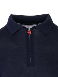 KITON Kiton Men Zip-Neck Polo Sweater