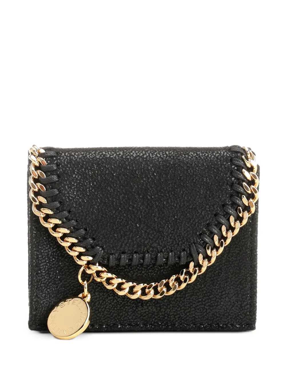 STELLA MCCARTNEY Stella Mccartney Women Falabella Tri-Fold Wallet With Chain Trim