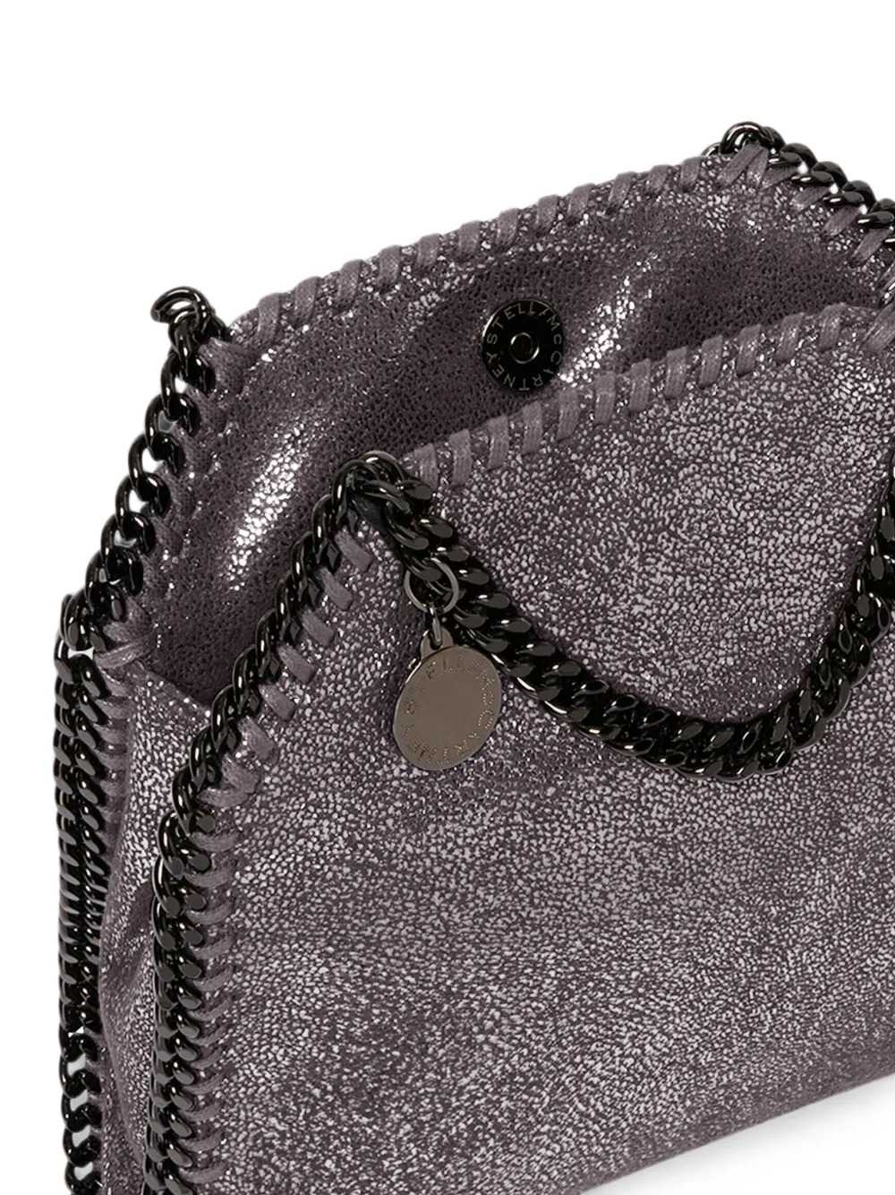 STELLA MCCARTNEY Stella Mccartney Women Metallic-Effect Falabella Tote Bag