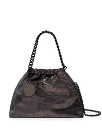 STELLA MCCARTNEY Stella Mccartney Women Falabella Mini Tote Bag With Crackle Effect