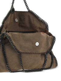 STELLA MCCARTNEY Stella Mccartney Women Falabella Chain-Trim Tote Bag