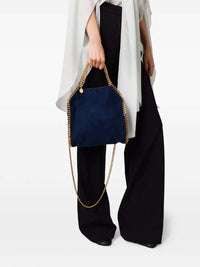 STELLA MCCARTNEY Stella Mccartney Women Falabella Tote Bag With Chain Trim