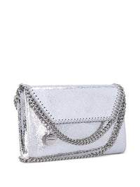 STELLA MCCARTNEY Stella Mccartney Women Falabella Crackle-Effect Crossbody Bag