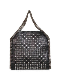Stella Mccartney Women Falabella Mini Bag In Alter Mat With Studs And Eyelets