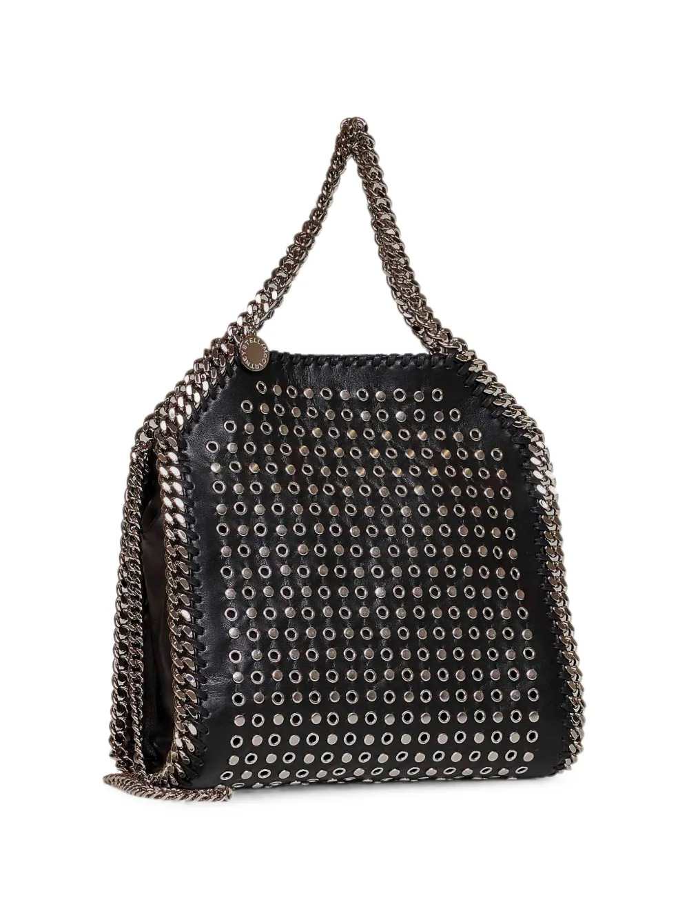 Stella Mccartney Women Falabella Mini Bag In Alter Mat With Studs And Eyelets