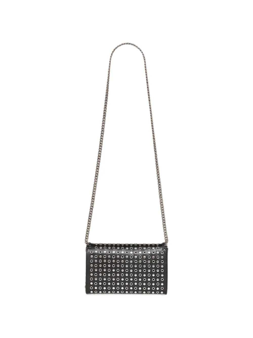 STELLA MCCARTNEY Stella Mccartney Women Falabella Wallet With Chain In Alter Mat, Featuring Studs And Eyelets