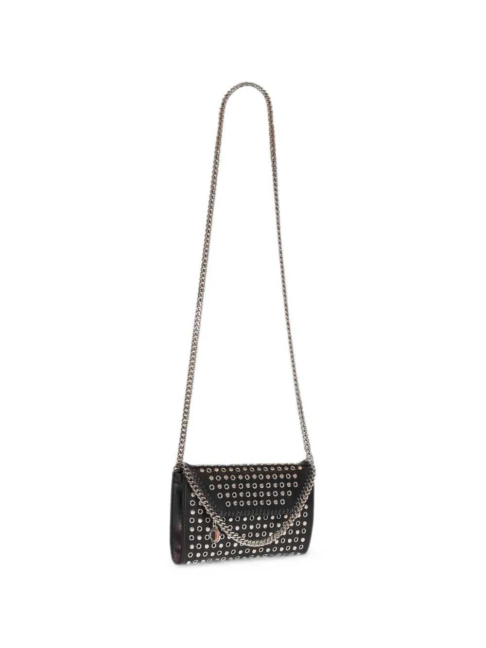 STELLA MCCARTNEY Stella Mccartney Women Falabella Wallet With Chain In Alter Mat, Featuring Studs And Eyelets
