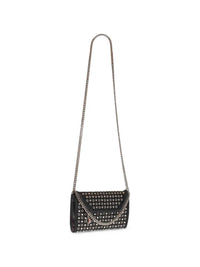 STELLA MCCARTNEY Stella Mccartney Women Falabella Wallet With Chain In Alter Mat, Featuring Studs And Eyelets