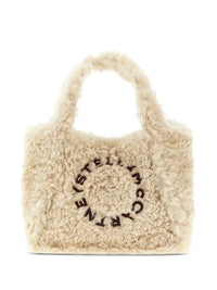 STELLA MCCARTNEY Stella Mccartney Women Shearling-Effect Tote Bag With Logo
