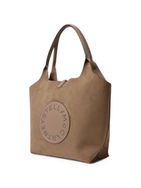 STELLA MCCARTNEY Stella Mccartney Women Stella Logo Perforated Tote Bag