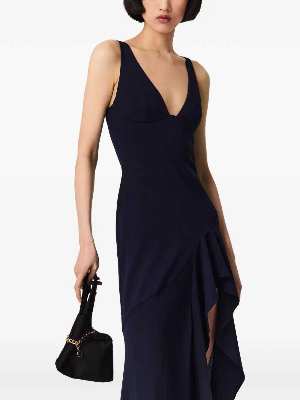 Stella Mccartney Women Asymmetric Dress With Ruffles
