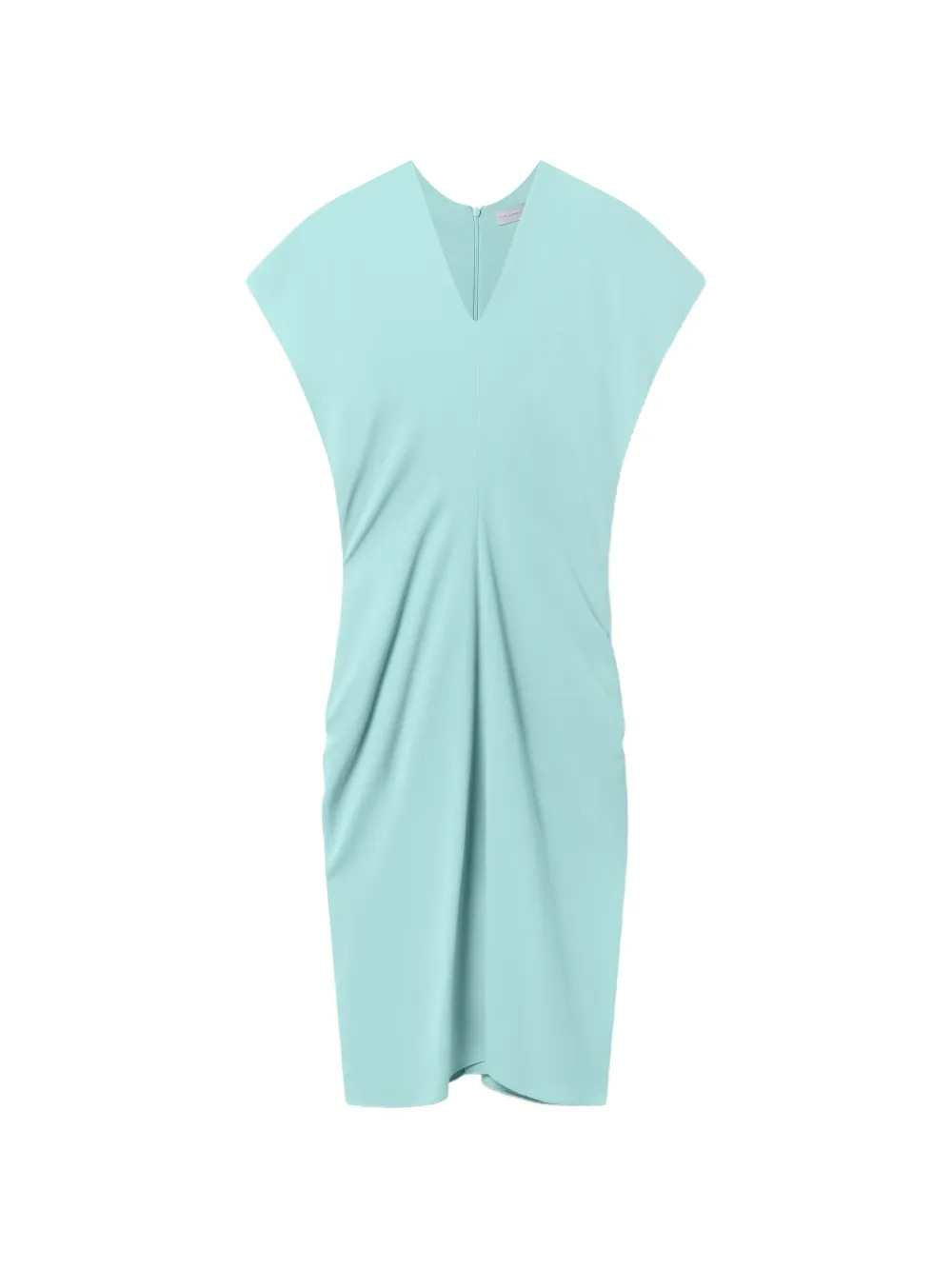 STELLA MCCARTNEY Stella Mccartney Women Midi Dress With V-Neck And Drape