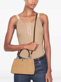TORY BURCH Tory Burch Women Eleanor Mini Straw Tote Bag