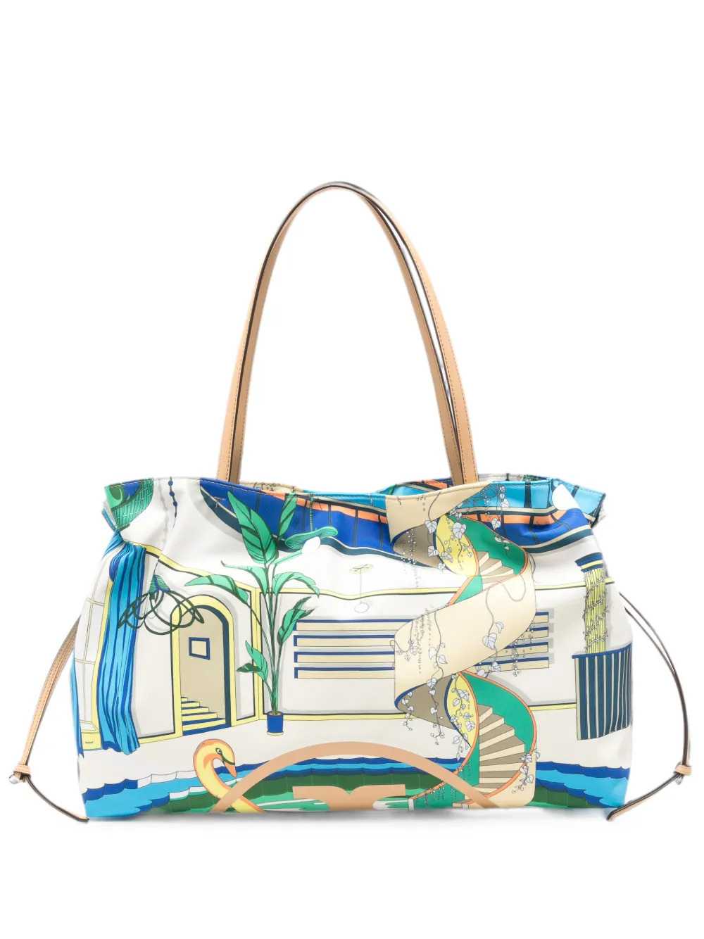 TORY BURCH Tory Burch Women Ella Graphic-Print Tote Bag