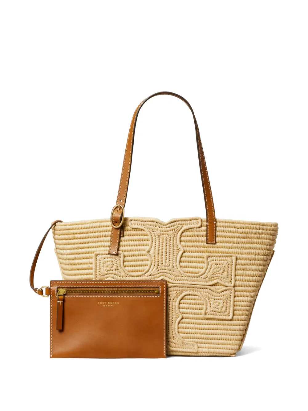 TORY BURCH Tory Burch Women Ella Small Straw Tote Bag