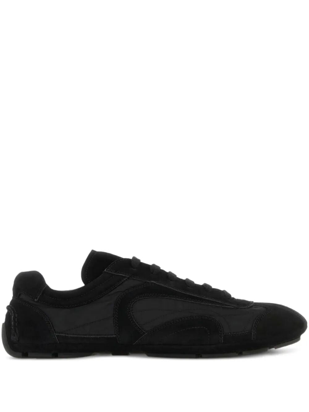PRADA Montecarlo Re-Edition 2025 Nylon And Suede Sneakers Women