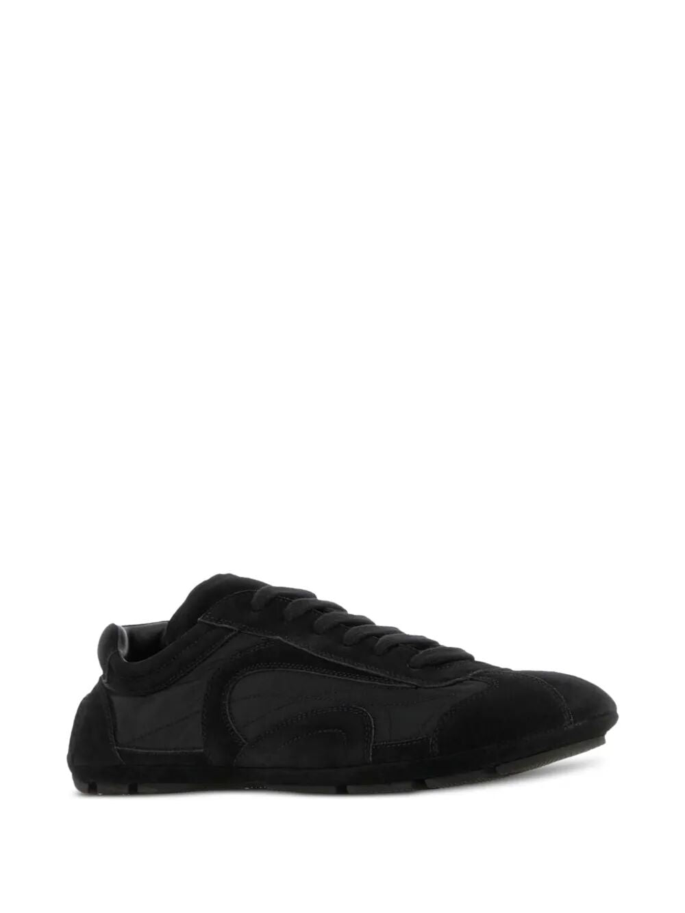PRADA Prada Men Montecarlo Re-Edition 2025 Nylon And Suede Sneakers