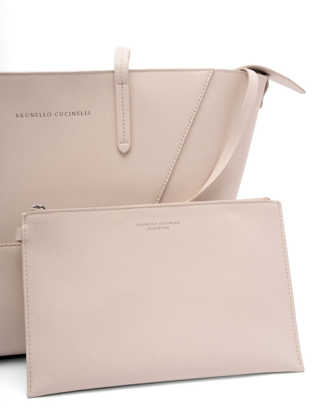 BRUNELLO CUCINELLI Brunello Cucinelli Women Leather Tote Bag With Pouch