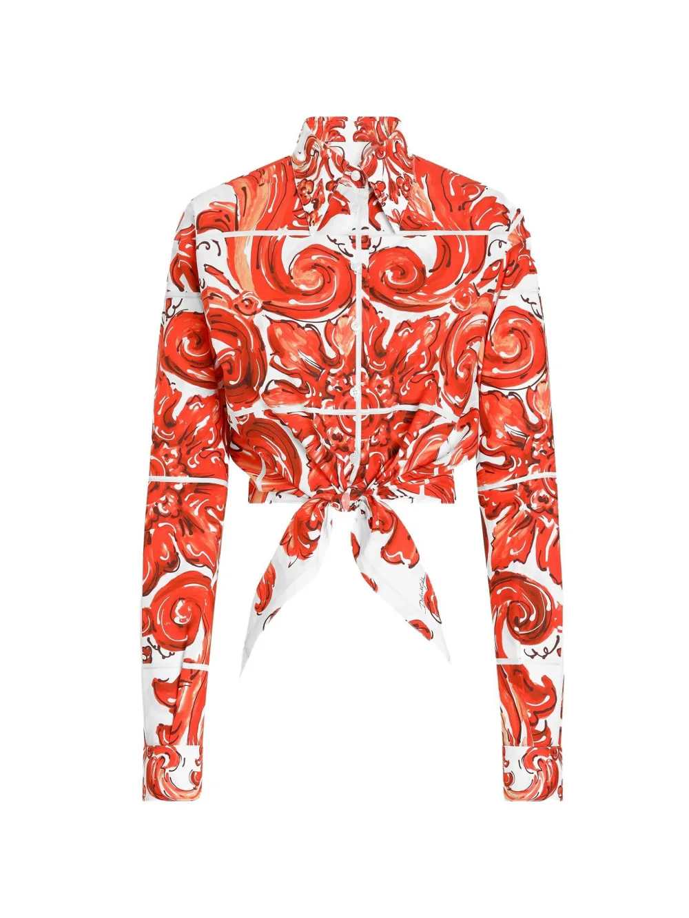 DOLCE & GABBANA Dolce & Gabbana Women Majolica Print Shirt