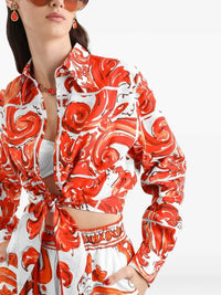 DOLCE & GABBANA Dolce & Gabbana Women Majolica Print Shirt