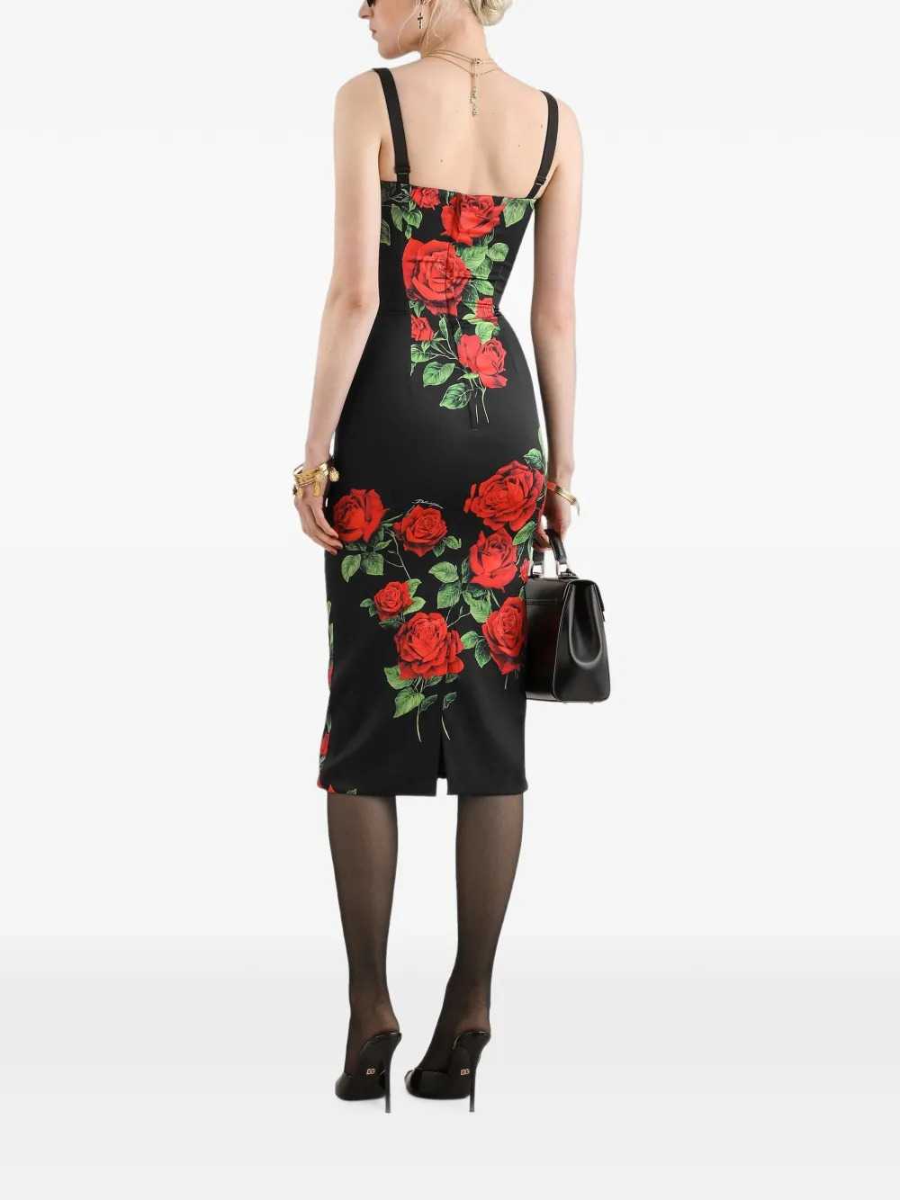 Dolce & Gabbana Women Printed Midi Dress
