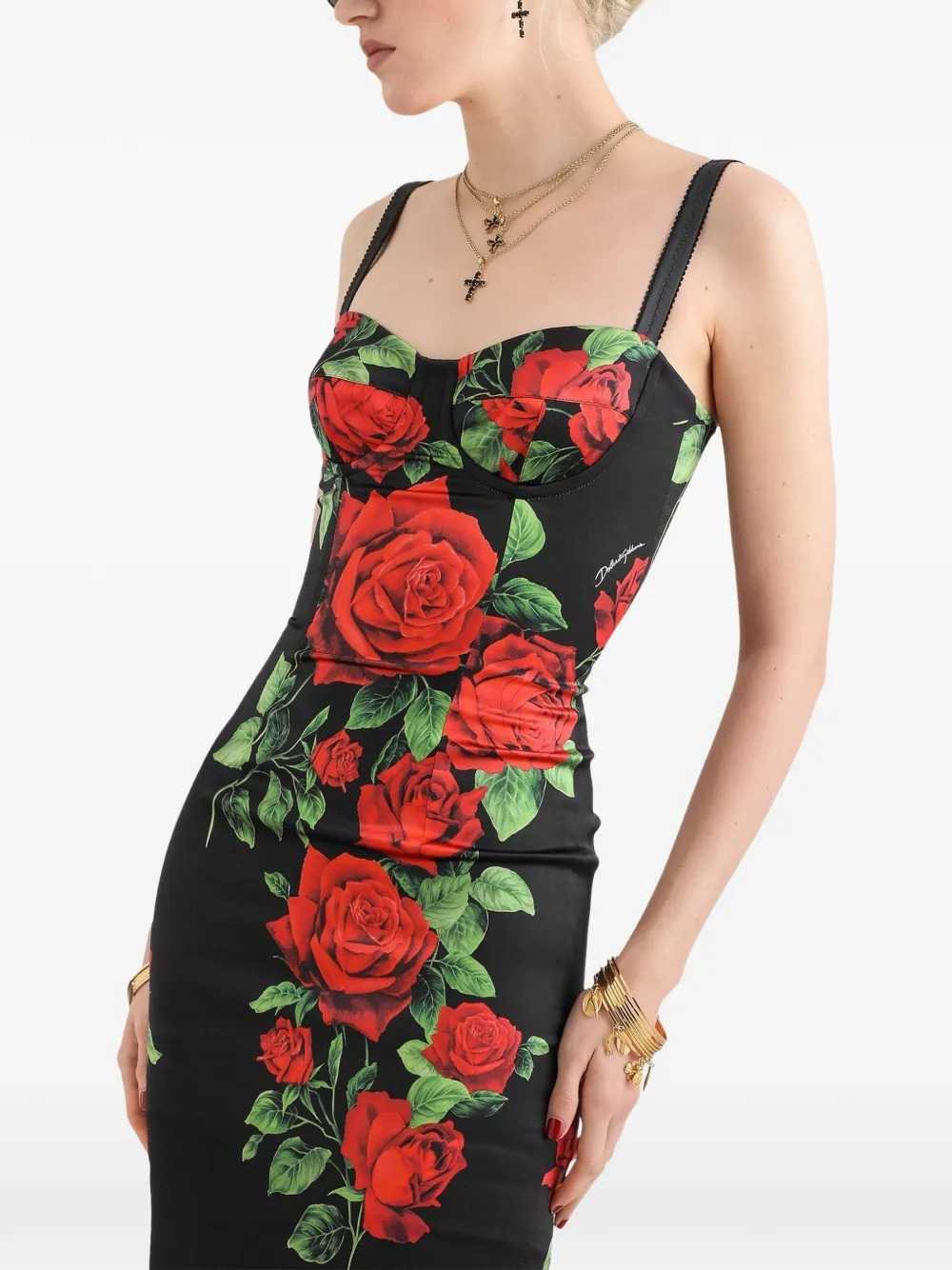 Dolce & Gabbana Women Printed Midi Dress