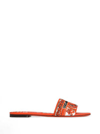 DOLCE & GABBANA Dolce & Gabbana Women Slippers With Majolica Embroidery