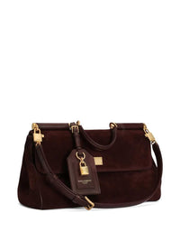 DOLCE & GABBANA Dolce & Gabbana Women Medium My Sicily Bag In Split Calfskin