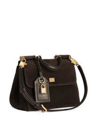 DOLCE & GABBANA Dolce & Gabbana Women Small My Sicily Bag In Split Calfskin.