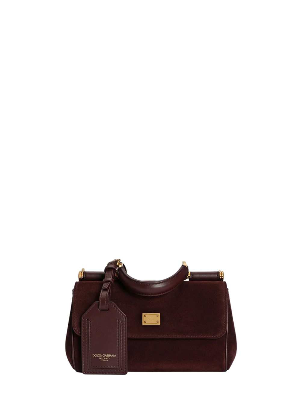 DOLCE & GABBANA Dolce & Gabbana Women My Sicily Mini Handbag In Split Leather