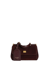 DOLCE & GABBANA Dolce & Gabbana Women My Sicily Mini Handbag In Split Leather