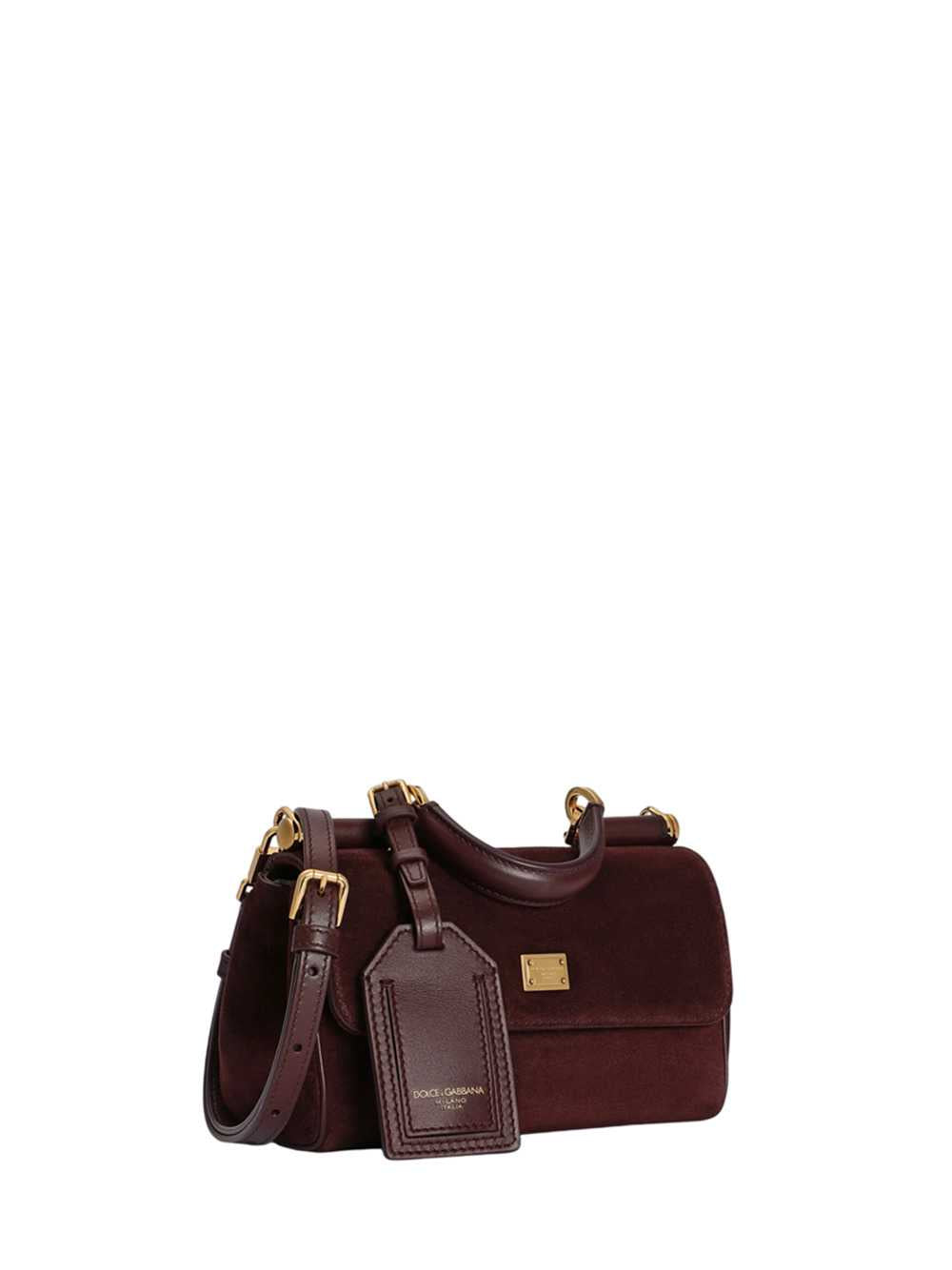 DOLCE & GABBANA Dolce & Gabbana Women My Sicily Mini Handbag In Split Leather