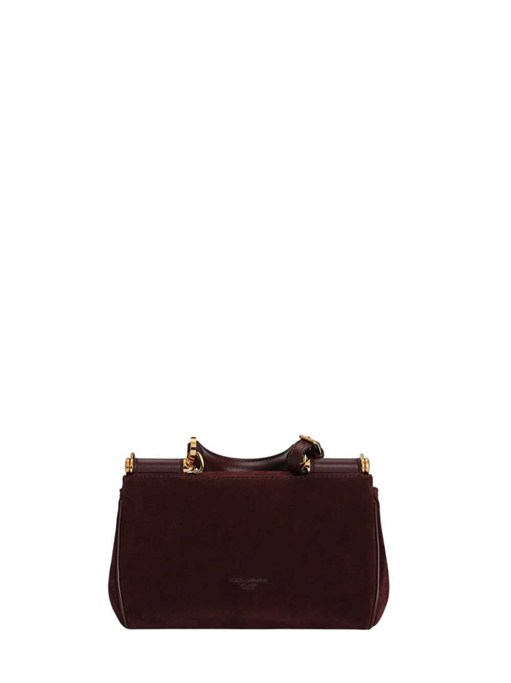 DOLCE & GABBANA Dolce & Gabbana Women My Sicily Mini Handbag In Split Leather