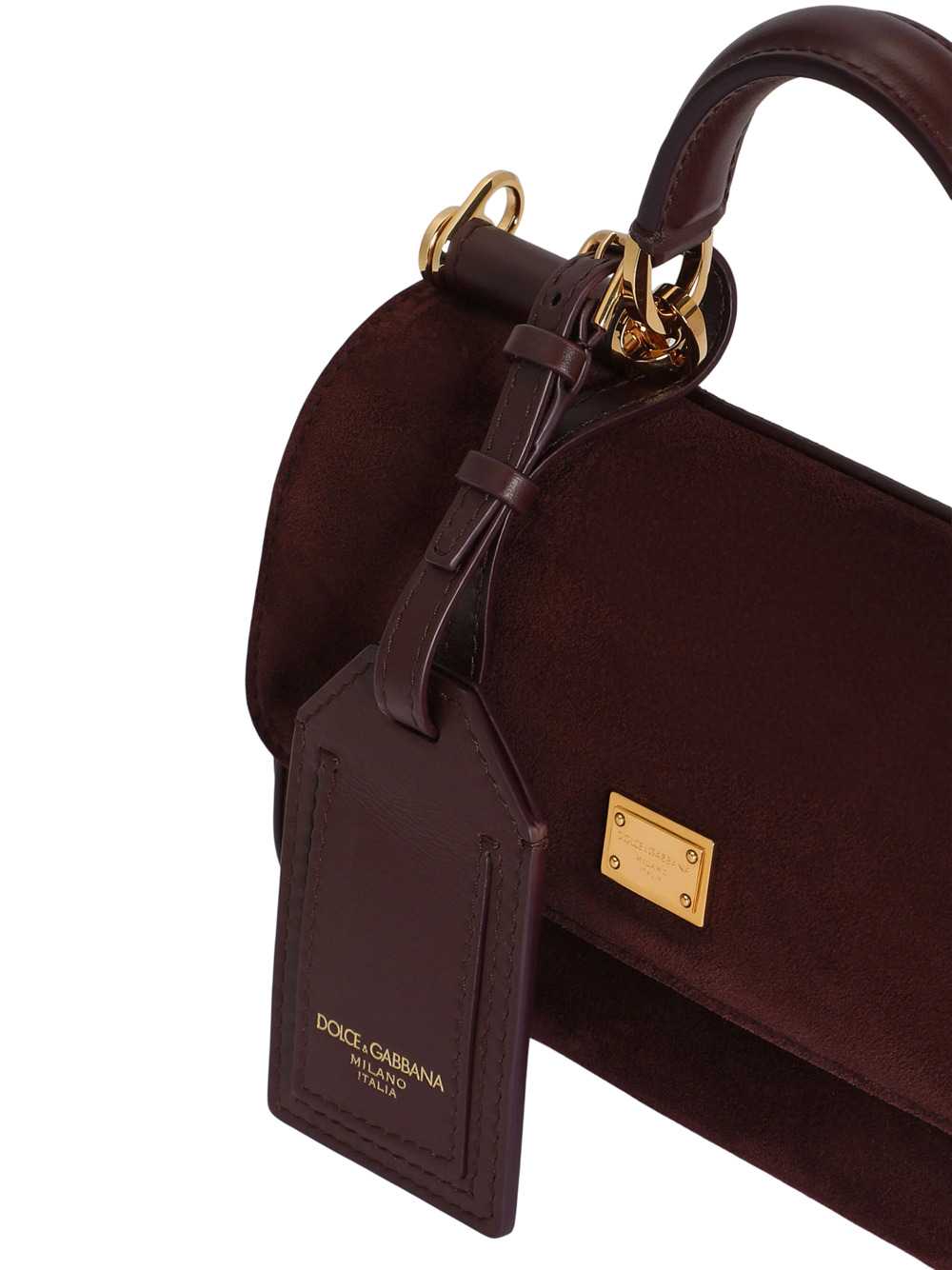 DOLCE & GABBANA Dolce & Gabbana Women My Sicily Mini Handbag In Split Leather