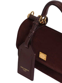 DOLCE & GABBANA Dolce & Gabbana Women My Sicily Mini Handbag In Split Leather