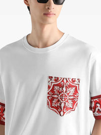 DOLCE & GABBANA Dolce & Gabbana Men Majolica Print T-Shirt