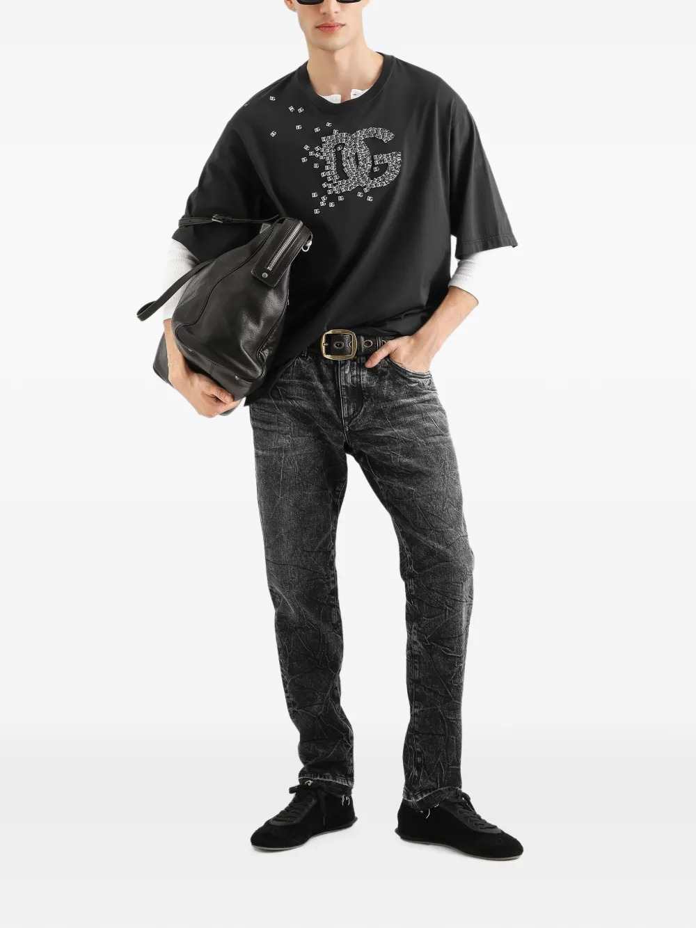 Dolce & Gabbana Men Cotton T-Shirt