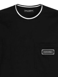 DOLCE & GABBANA Dolce & Gabbana Men Cotton T-Shirt With Logo