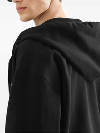 DOLCE & GABBANA Dolce & Gabbana Men Cotton Hoodie With Logo Plaque
