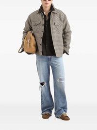 DOLCE & GABBANA Dolce & Gabbana Men Glen Plaid Shirt