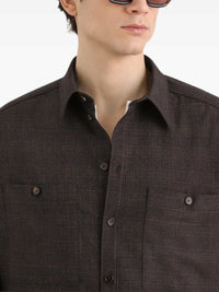 DOLCE & GABBANA Dolce & Gabbana Men Glen Plaid Shirt