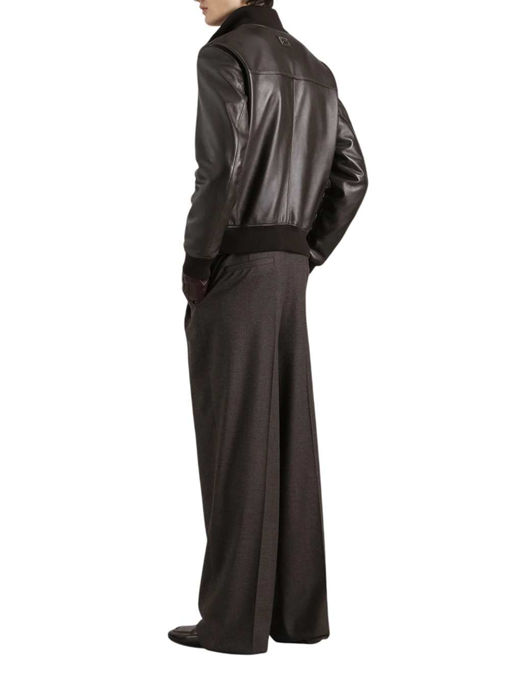 DOLCE & GABBANA Dolce & Gabbana Men Lambskin Bomber Jacket