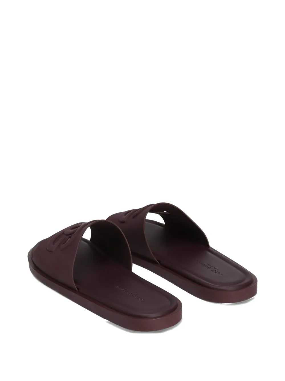 DOLCE & GABBANA Dolce & Gabbana Men Logo Slide Sandals